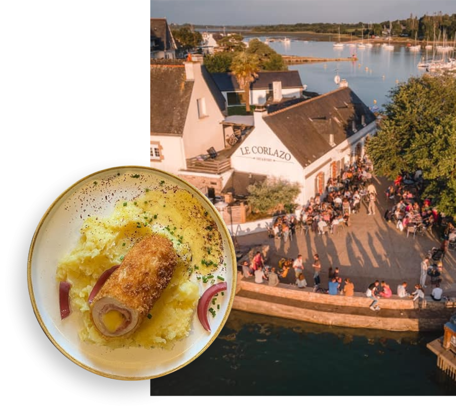 Le restaurant - Le Corlazo - Meilleur restaurant Vannes - top resto VANNES